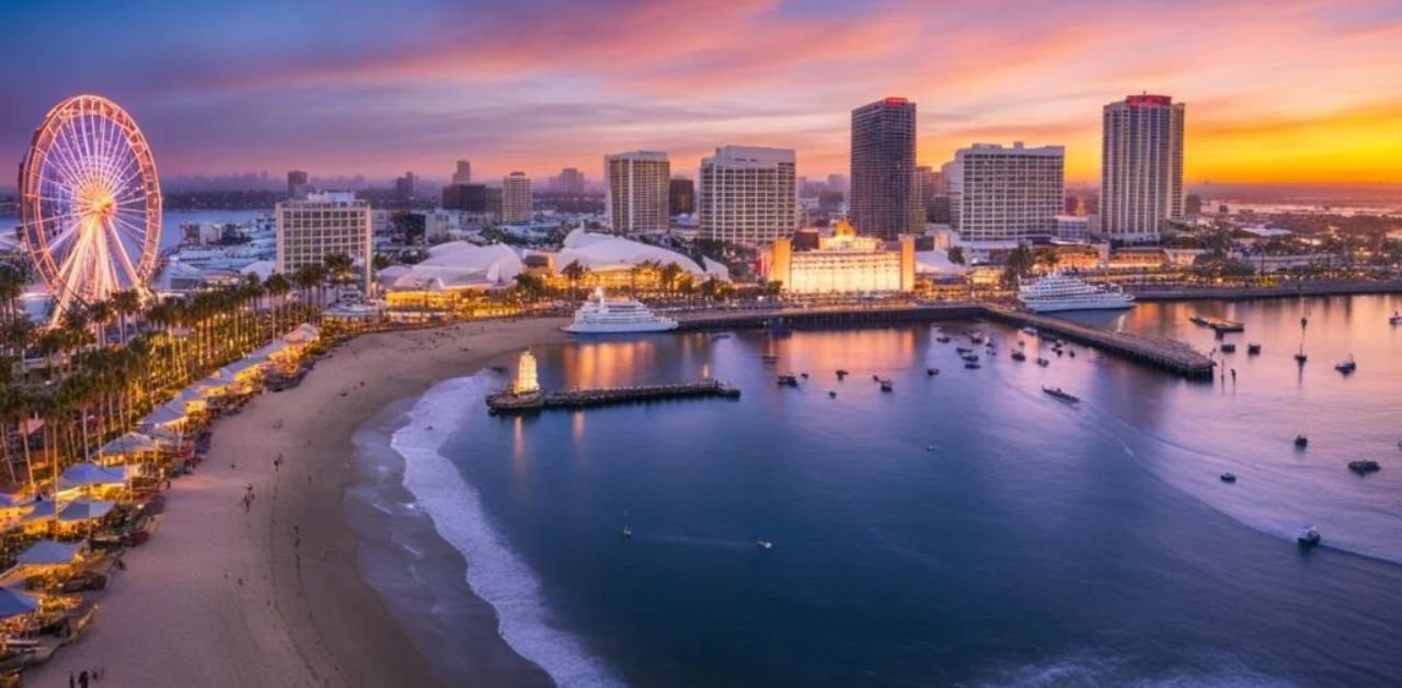 United Airlines Long Beach Office in California
