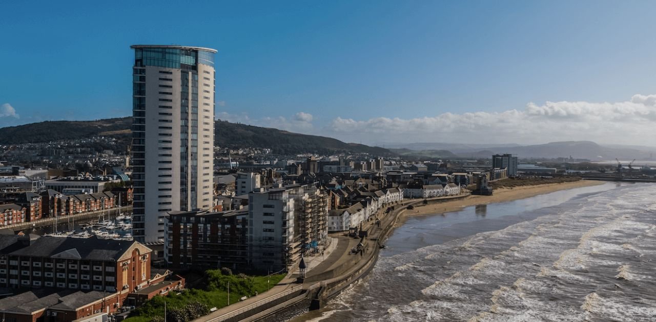 United Airlines Swansea Office in UK