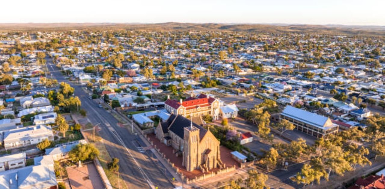Qantas Airways Broken Hill Office in Australia